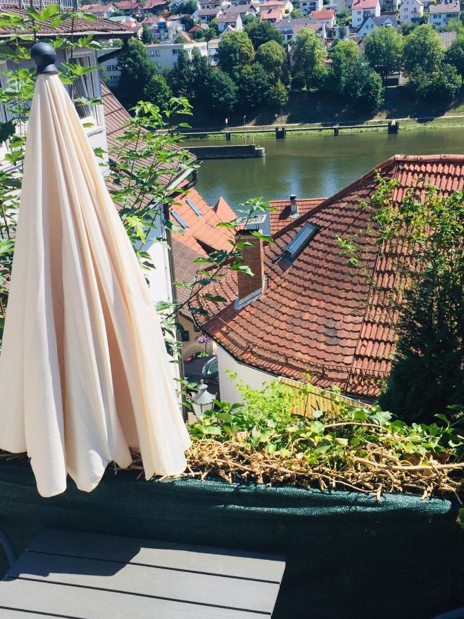 Natur Und Neckarblick Bei Heidelberg Хиршхорн Екстериор снимка