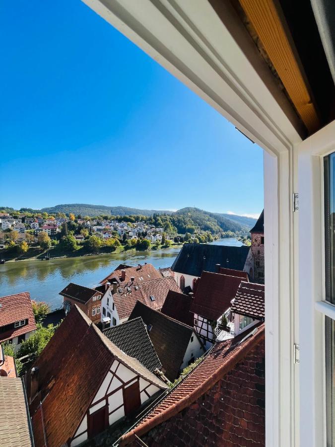 Natur Und Neckarblick Bei Heidelberg Хиршхорн Екстериор снимка